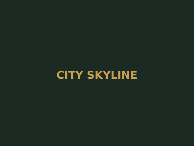 City skyline market overview