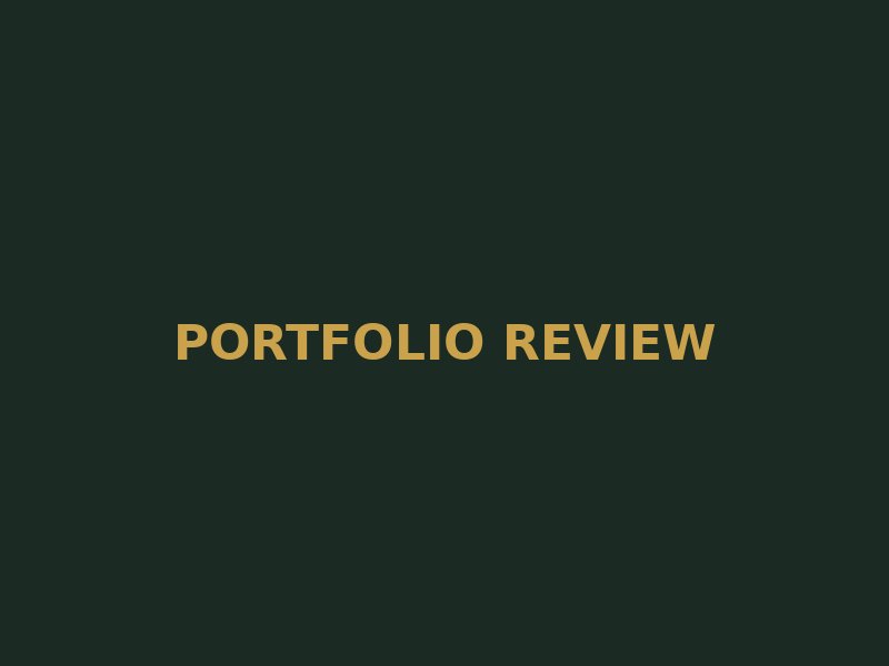 Portfolio review meeting